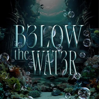 below the water