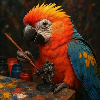 Popug the painter🦜
